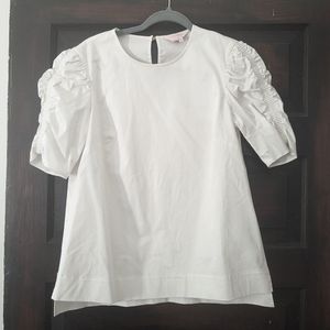 Ted Baker Puff Sleeve Top Size 2